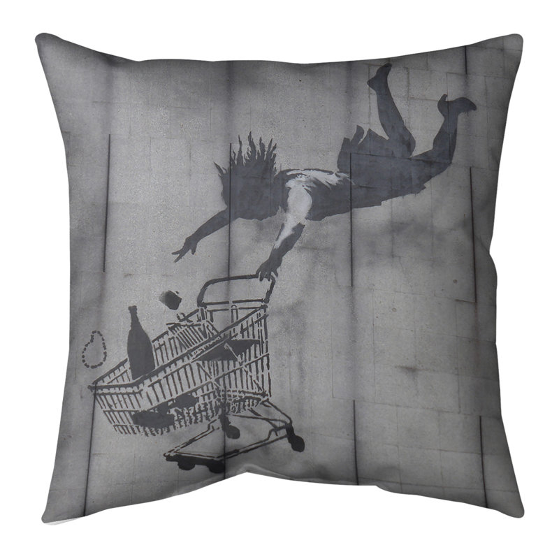 Reversible Pillow Cover, 18" x 18"