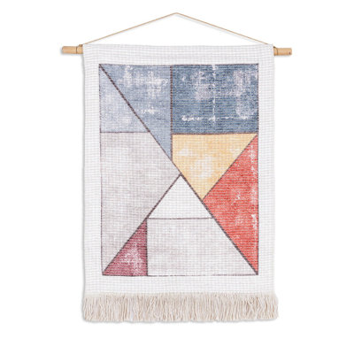 Elegant Decorative Fabric Painting, 23.6 x 33.5 inches | 60% Polyester / 40% Cotton, Thickness: 0.2 inches | Perfect for Home Décor, Art Lovers, and Unique Gift Ideas, Vibrant Colours & Durable Design