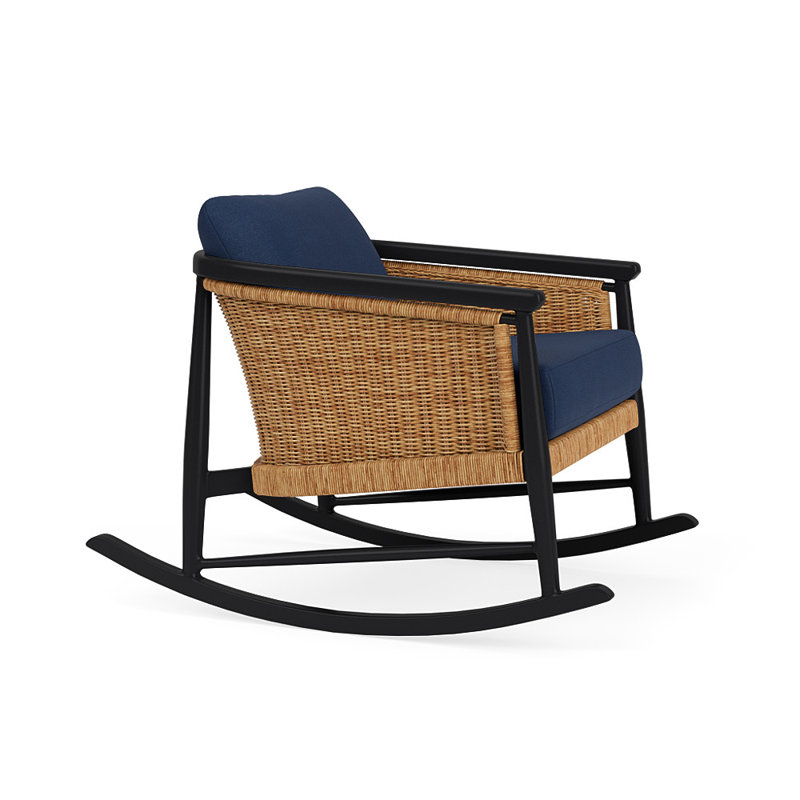 Galloway Outdoor Rocker Chair, Sandberg Navy