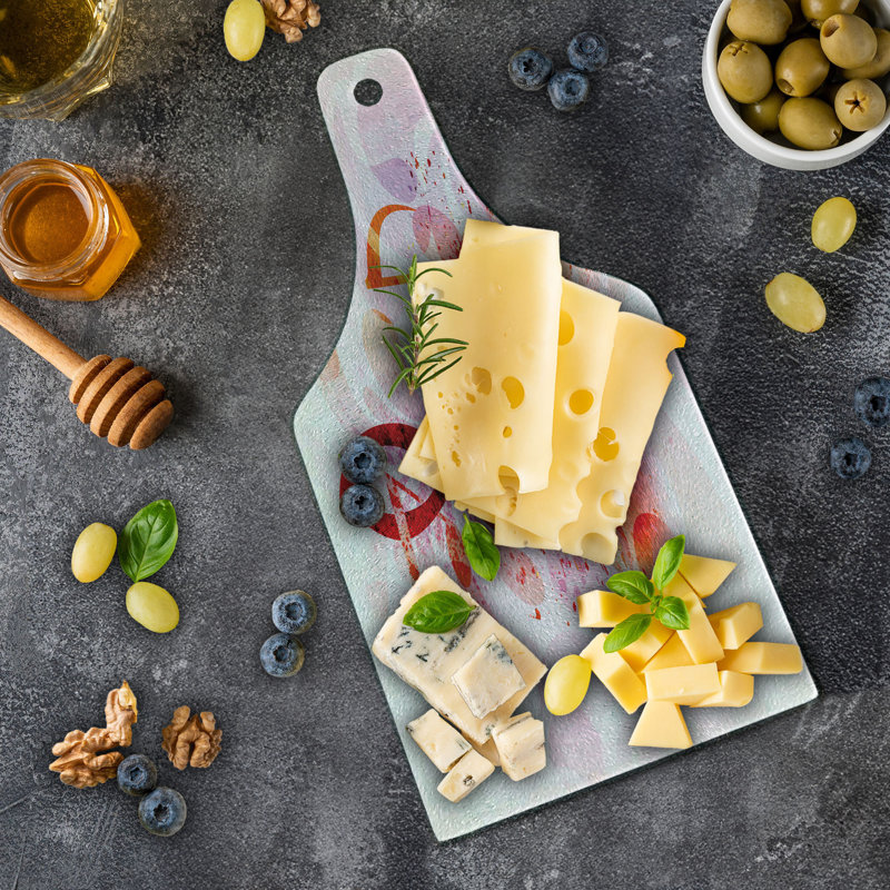 East Urban Home Glass Music Cutting Board