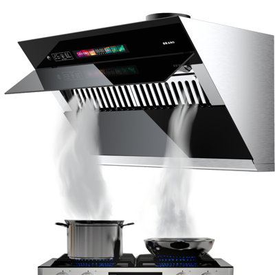 BRANO 30 in . 900 CFM Convertible Under Cabinet Range Hood with Light in Stainless Steel