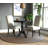 Classic Black 36 Inch Space-Saving Round Pedestal Bar Table-1426585451