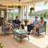 Margueritte 4 - Person Patio Conversation Set with Cushions-1914947962