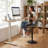 Modern Height Adjustable Swivel Bar Stools Upholstered Leather Barstool Kitchen Island Chairs With Metal Frame-1949709391
