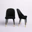 Chaise d'appoint rembourrée en velours Belle-319726425