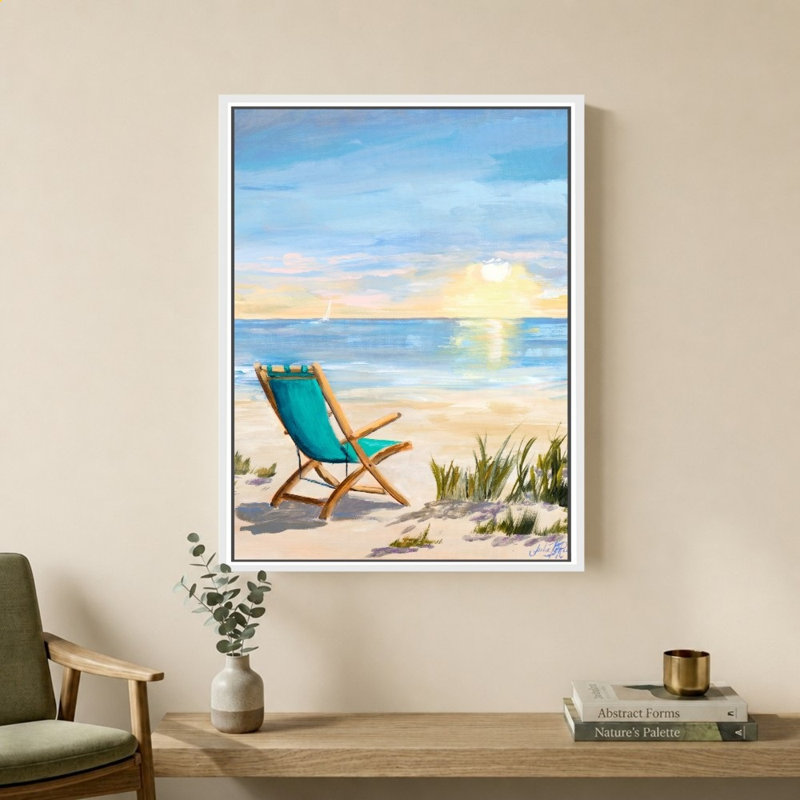 «Sling Back Sunset» par Julie DeRice, impression sur toile