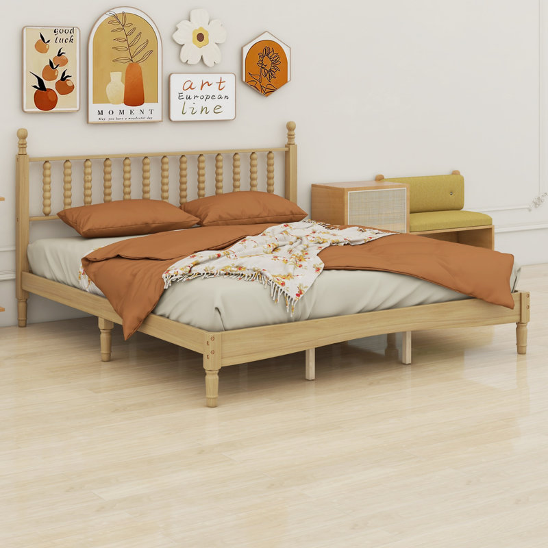 Lit plateforme Classic Classic, Natural