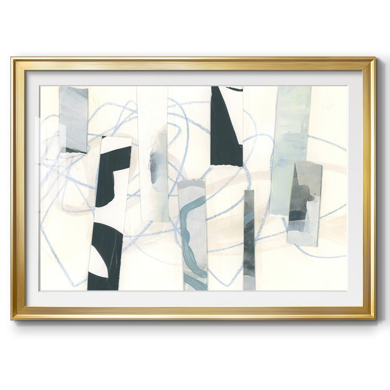 Ice Twine I-FramedFramed Print, Or, H 30 po x l 44 po x P 1,5 po