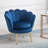 Modern Accent Chair Velvet Fabric Leisure Club Chair with Gold Legs-2073188410