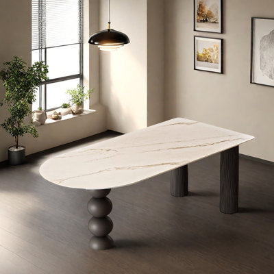 Modern Creative Rock Slab Dining Table