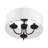 Lampert Linen Blend Semi Flush Mount-1096026158