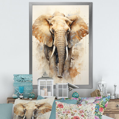 Gentle Elephant Giants sur toile