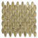 Aurum 7/8" x 7/8" Domes Glass Mosaic
