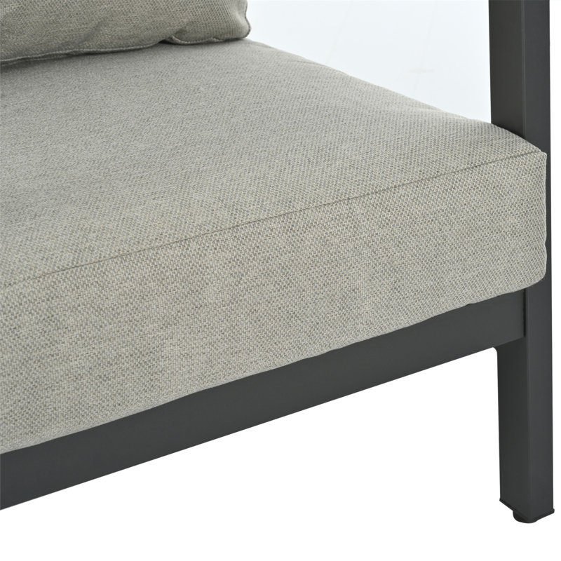 Ensemble de sièges d'extérieur de haute qualité avec coussins épais pour un confort ultime