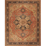 One-of-a-Kind 9'9" X 11'8" Hand Knotted Area Rug