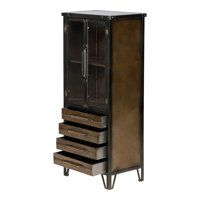 Waylon Console Curio Cabinet