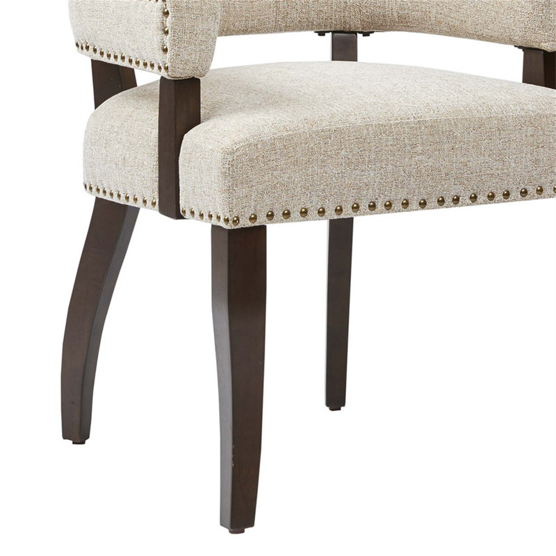Chaise de salle à manger avec accoudoirs (ensemble de 2)