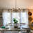 Baretta 6 - Light Steel Dimmable Chandelier-329285501