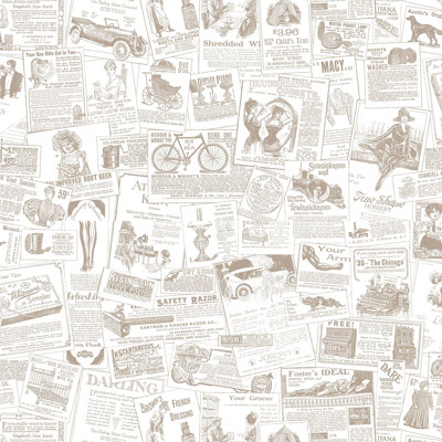 Bushong 10m x 52.8cm Matte Wallpaper Roll