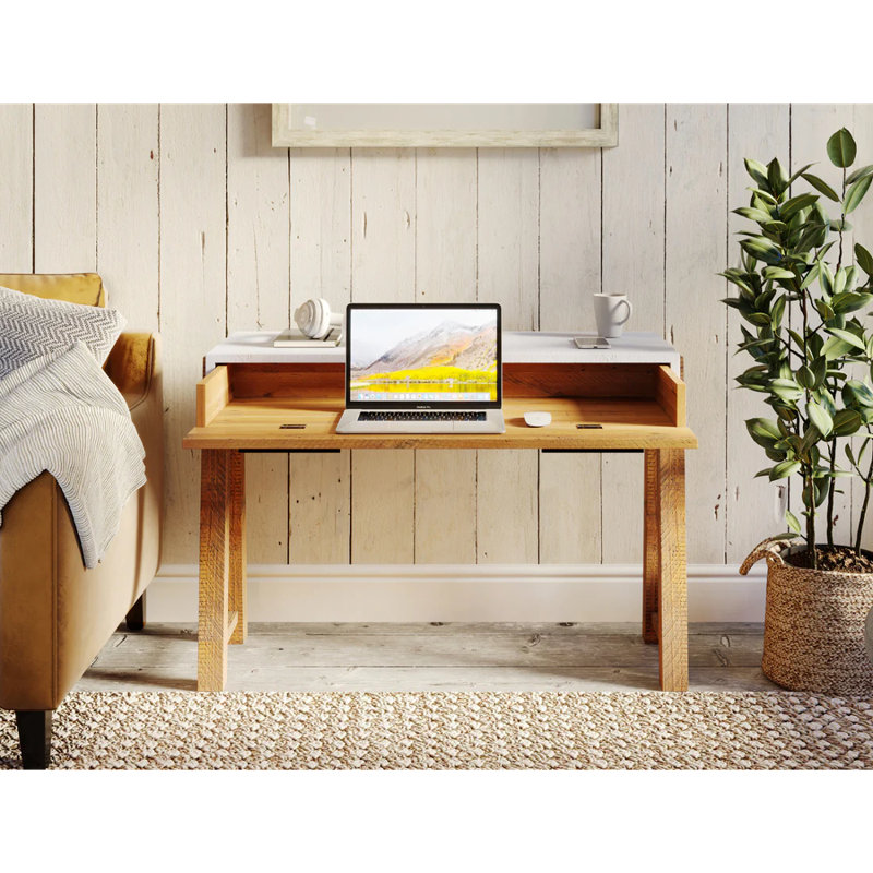 Kintla Solid Wood Solid Wood Writing Desk