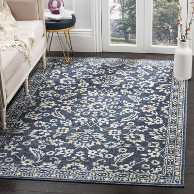 Tapis oriental bleu / beige Arthur