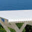 Galvan Square Eucalyptus Folding Outdoor Bistro Table , 70cm cm W 70cm cm D-12476650