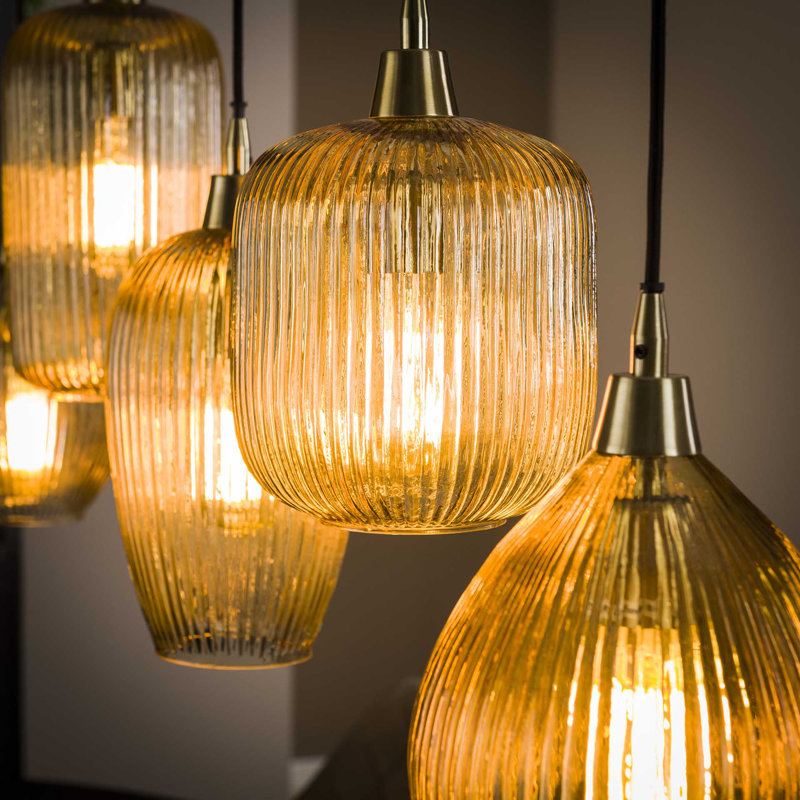 Stegeman 5 - Light Gold Pendant