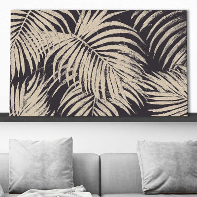 «Windy Beige Palmas» par Patricia Pinto - impression