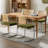 Crumley Upholstered Side Chair With Cane Rattan Back And Steel Frame-1622965410-1636147876