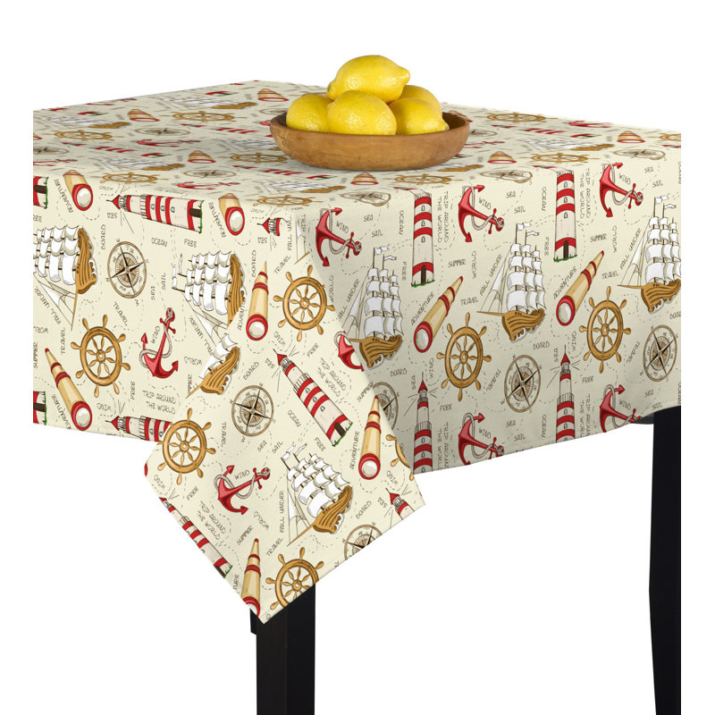 Samani Geometric Square Tablecloth, 90" x 90"