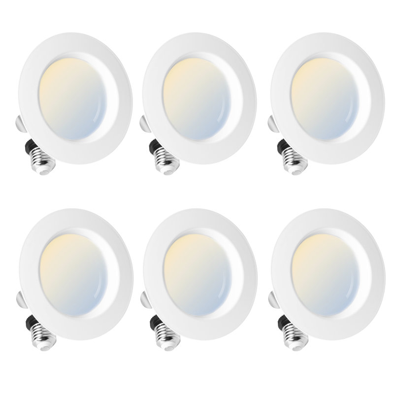 4" Retrofit LED, 9W, 3CCT Selectable, Dimmable