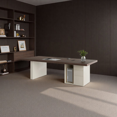 Premium Walnut Desktop Desk
