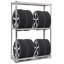 120cm W Steel Height -Adjustable Shelving Unit