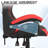 Inbox Zero Stephen Adjustable Reclining Ergonomic Swiveling PC & Racing Game Chair in White-1469133555