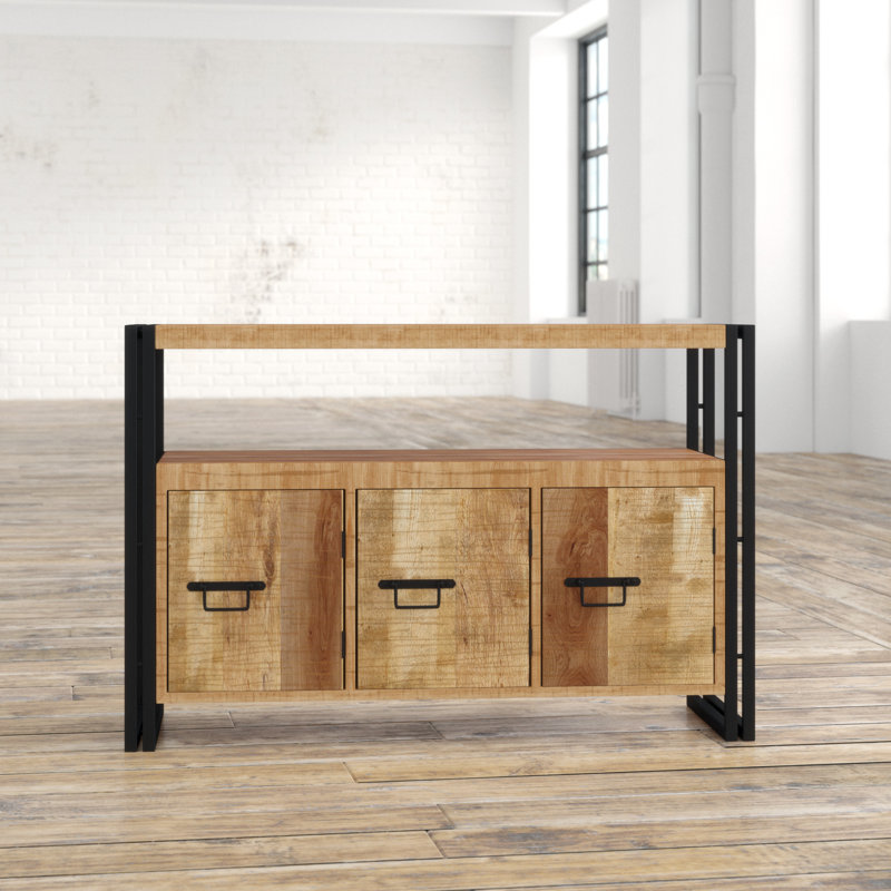 Canonero 135cm Solid Wood Top Console Table