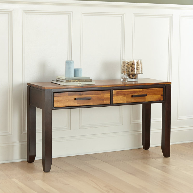 Console en bois massif Deshawndre