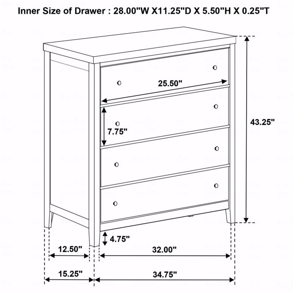 Dimensions du produit