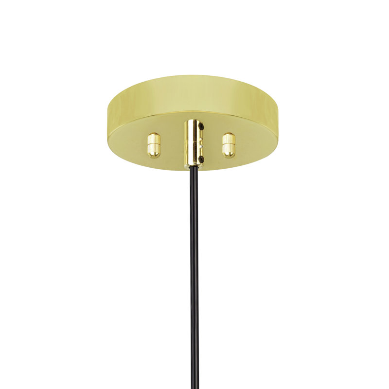 Luminaire suspendu géométrique de style lanterne 1 lumière