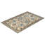 Tapis unique noué à la main Serapi - gris clair, 4 pi 0 po x 5 pi 11 po
