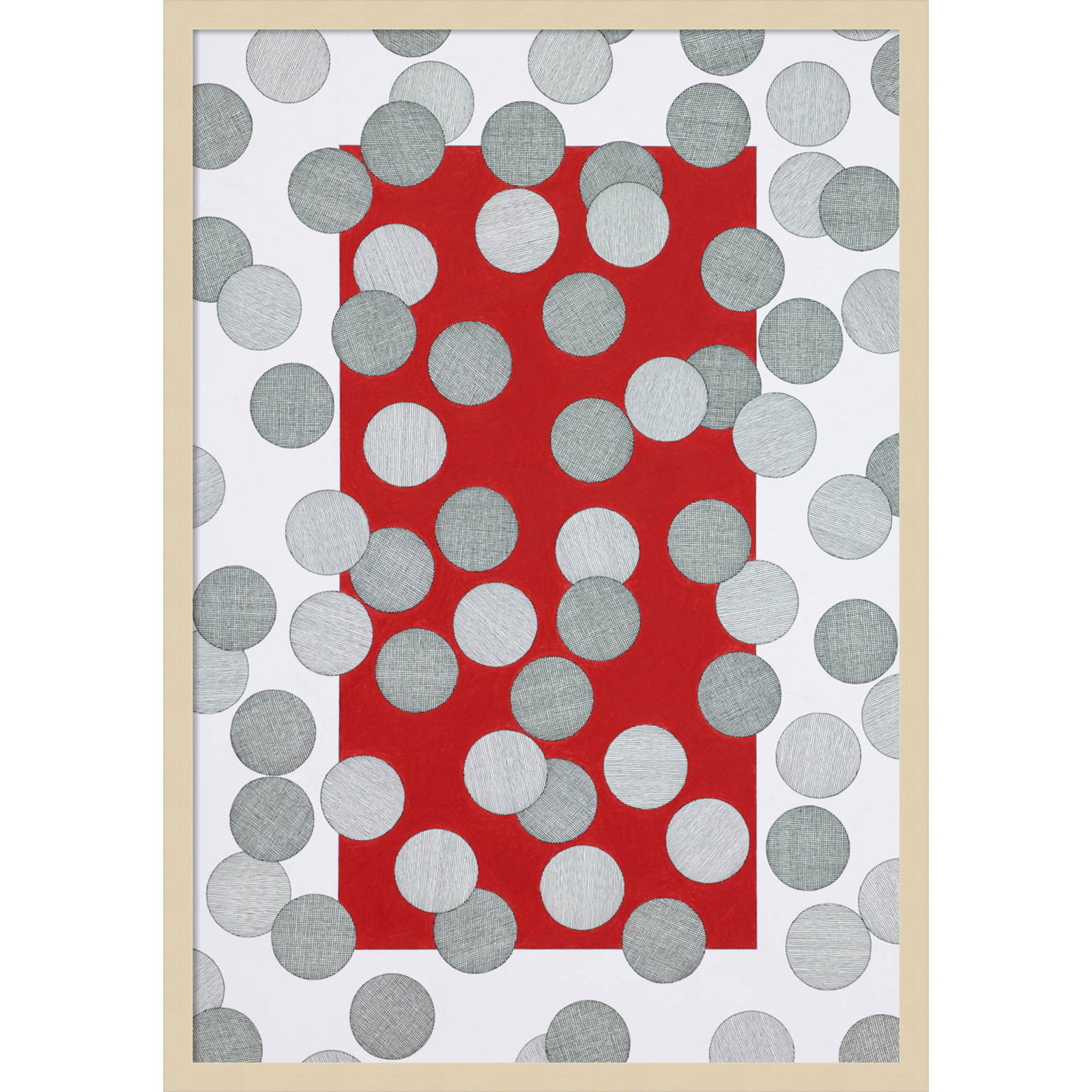 Over the Hills and Far Away Print, Brown, 33" H x 23" W x 1" D