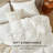 Bedsure 100% Washed Cotton Duvet Cover Queen Set - Minimalist Cotton Beding Set For All Season（set of 3）-106246591-125402754
