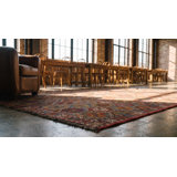 Antique Caucasian Flatweave Verneh Tribal Geometric Kilim Area Rug