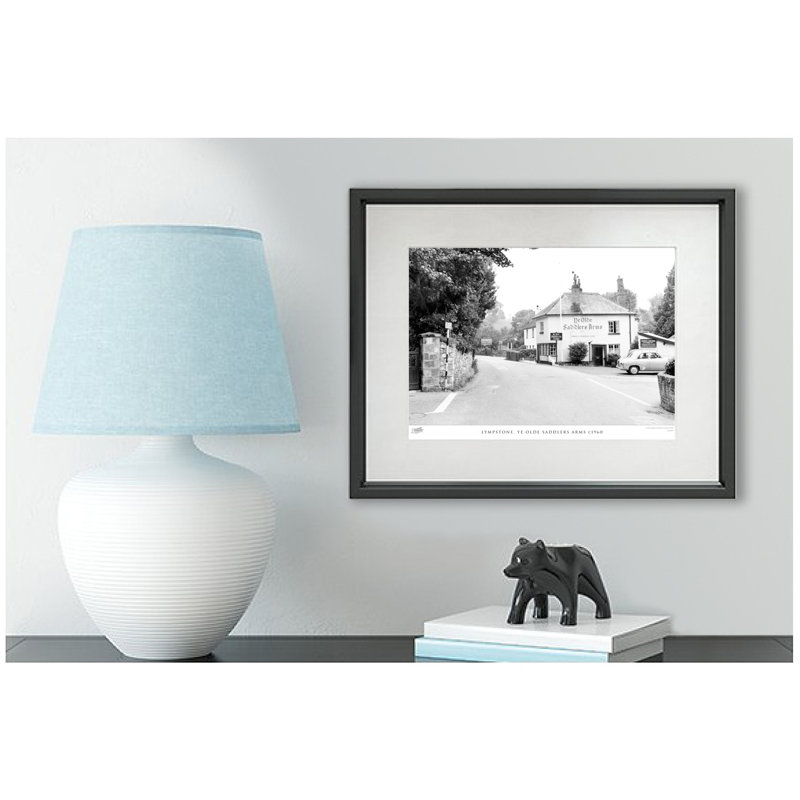 Lympstone, Ye Olde Saddlers Arms C1960 by Francis Frith - Single Picture Frame Print, 60cm H x 80cm W x 2.3cm D