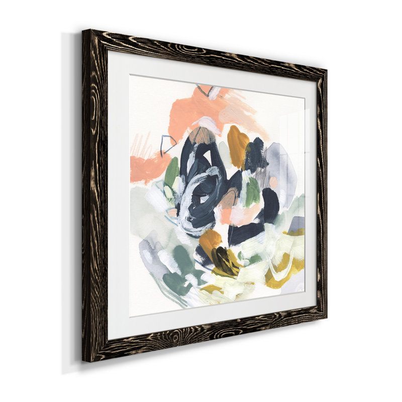 «Color Notation II», reproduction encadrée de qualité supérieure - prête à être accrochée, H 31,5 po x l 31,5 po x P 1,5 po