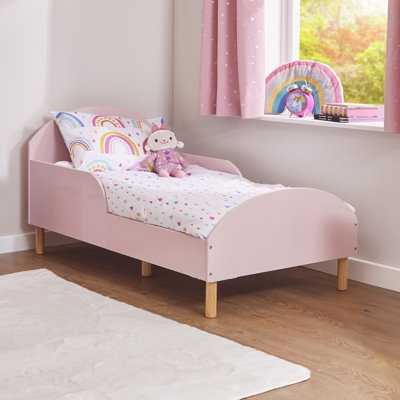 Kids Pink Toddler Bed