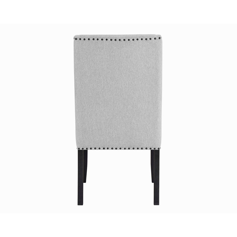 Meuble de salle à manger moderne en bois gris clair 2 pièces