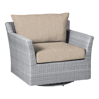 Fauteuil oscillant pivotant Club Woven N-Dura