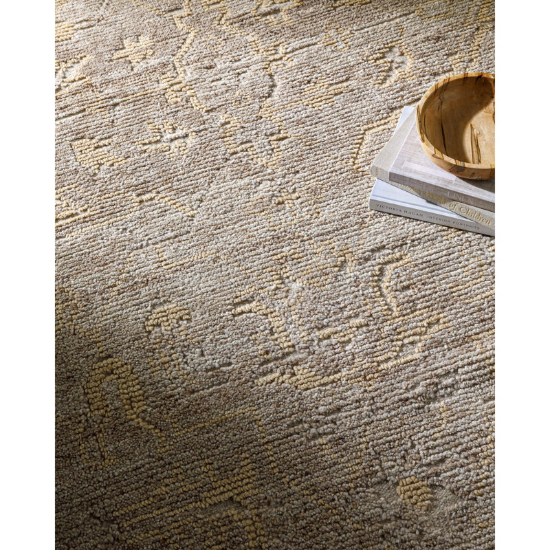 Kimberly Hand Knotted Area Rug, Rectangle 10' x 14'