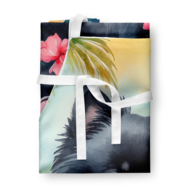 Floral Bib Apron