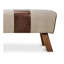 Pommel Leather Bench